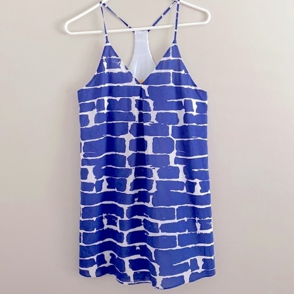 Alice + Olivia brick print mini dress